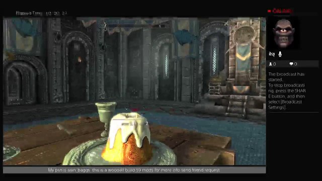 Live PS4 Broadcast,skyrim ps4 mods@community (18)