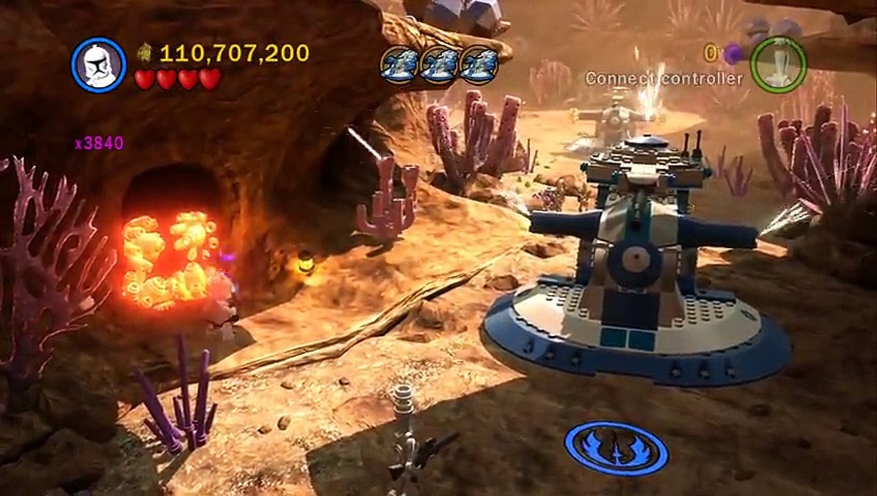 LEGO Star Wars III  The Clone Wars - 100% Guide #15 - Ambush! (All Minikits)