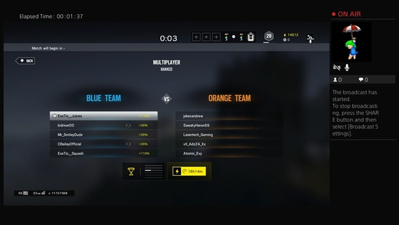 Ranked| ExoTic plat 3