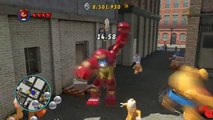 LEGO Marvel Super Heroes - All Big-fig Special Moves (PS4)