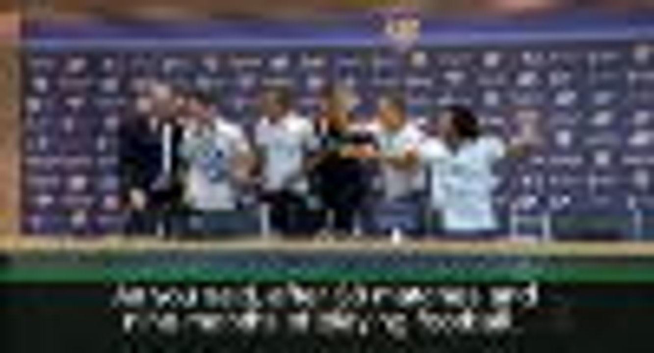Zidane so happy he could dance