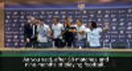 Zidane so happy he could dance