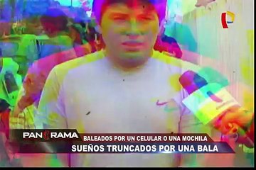 Sueños truncados: baleados por resistirse al robo de sus pertenencias