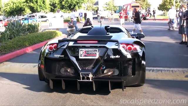 Gumpert Apollo at Cars and Coffee in SoCal