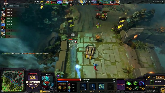 HyperX D2L Western Challenge Playoffs - Na'Vi vs ex-RoX.KIS (Game 3)