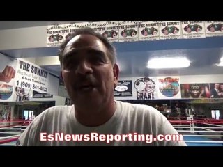 ABEL SANCHEZ: PACQUIAO VS CANELO "RIDICULOUS FIGHT" WILL SHOW "HOW MUCH OF DIVA & COWARD" CANELO IS