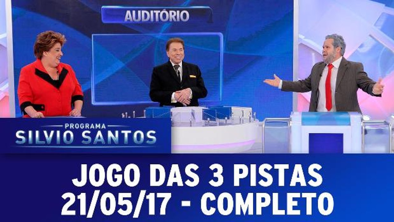 Jogo das 3 pistas - 21.05.17 - Completo