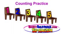 “Counting Practice” (Spanish Lesson 07) CLIP – Easy Español Numbers, Count 123, Apr