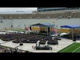 University of Notre Dame Students Stage Walkout During Mike Pence Commencement Speech