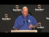 Karl Benson Press Conference at Sun Belt Football Media Day Part 1