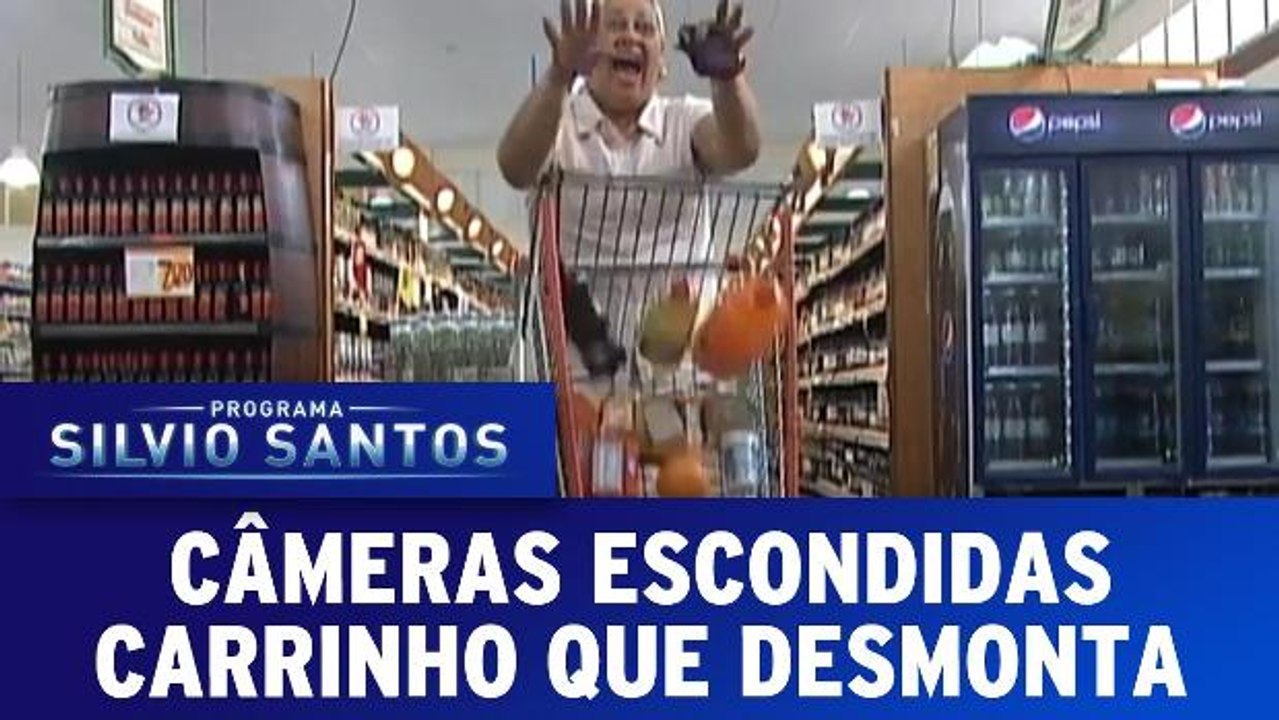 Câmeras Escondida - Carrinho que desmonta - 21.05.17