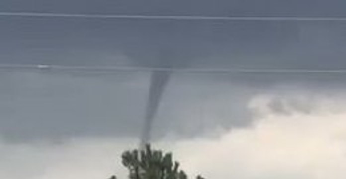 Funnel Cloud Spotted Over Katy, Texas