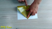 Easy Origami for Kids - Paper Bow Tie, Simple Paper Craft Idea f