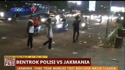 Bentrok Polisi VS Jak Mania