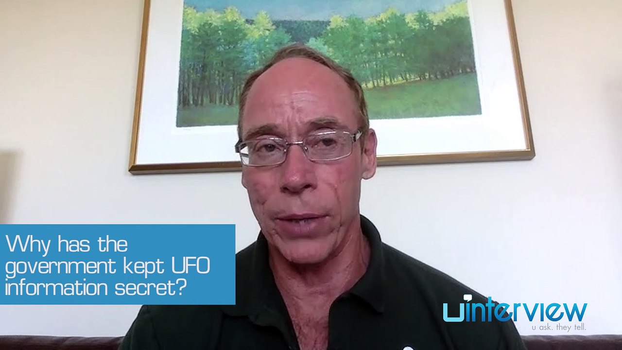 Dr. Steven Greer Explains What A UFO Is, Why They Are Still Secret