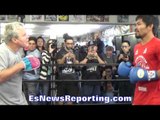 Adrien Broner vs Manny Pacquiao Who Wins? esnews boxing
