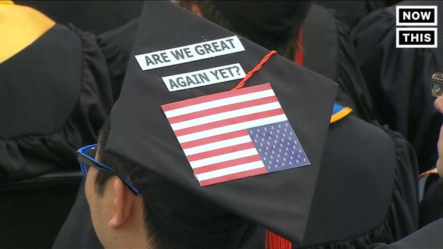 Graduates at Notre Dame walked out of VP Mike Pence’s graduation speech