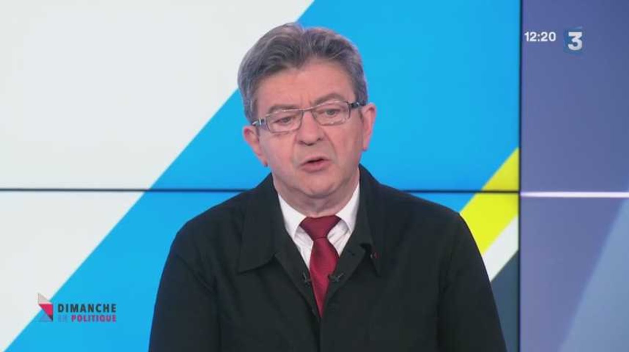 Jean-Luc Mélenchon prédit le départ de Nicolas Hulot "dans six mois"