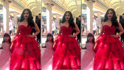 Aaradhya Bachchan Takes A Walk With Aishwarya Rai At Cannes 2017