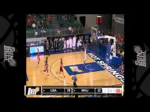 03/09/2013 Western Kentucky vs South Alabama Men's Basketball Highlights