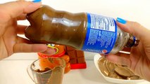 DIY  CHOCOLATE PEPSI BOTTLE filled with Skittles!! AND LEGO Almond Chocolate Bar!