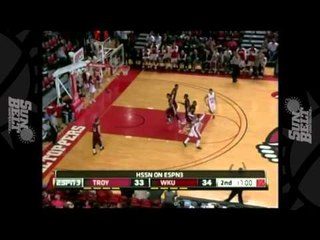 01/31/2013 Troy vs Western Kentucky Men's Basketball Highlights
