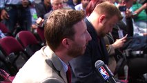 【NBA】LeBron James Tristan Thompson Postgame Interview Celtics vs Cavs Game 3 2017 NBA Playoffs
