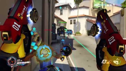 Overwatch: I made this Genji rage quit haha