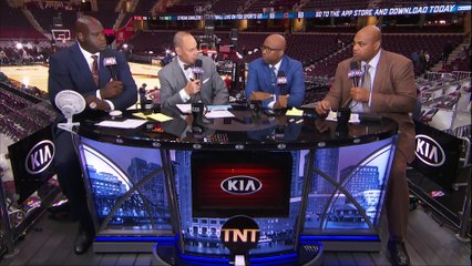 【NBA】Inside the NBA Kevin Love Interview Celtics vs Cavaliers Game 3 2017 NBA Playoffs