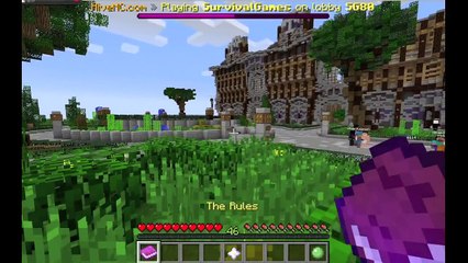 Minecraft - Squirrrel and Squirrrelette play Hunger Games