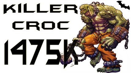 Batman Arkham Knigth - Iceberg Lounge Croc ! Combox479 / 1475K