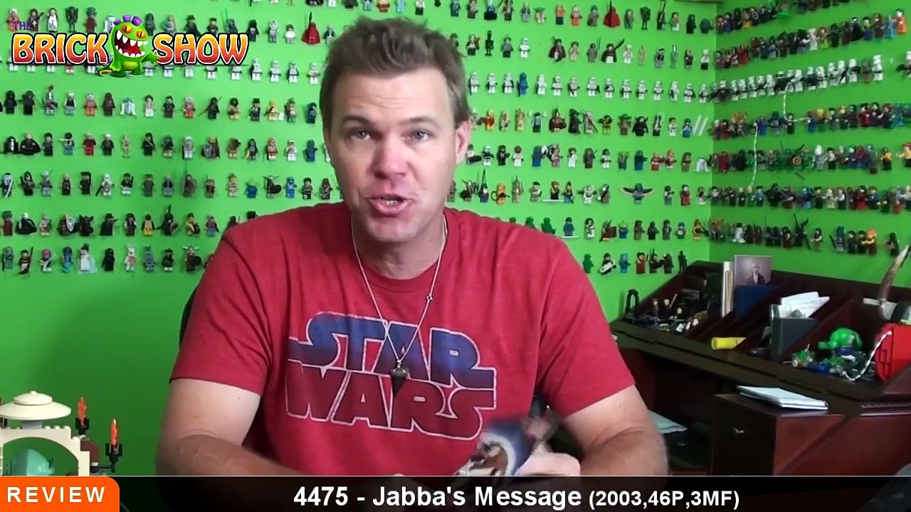 LEGO Star Wars Jabba's Message Review   LEGO 4475