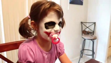 Bad Baby Joker vs Joker Mom - Food Fight - Real Life