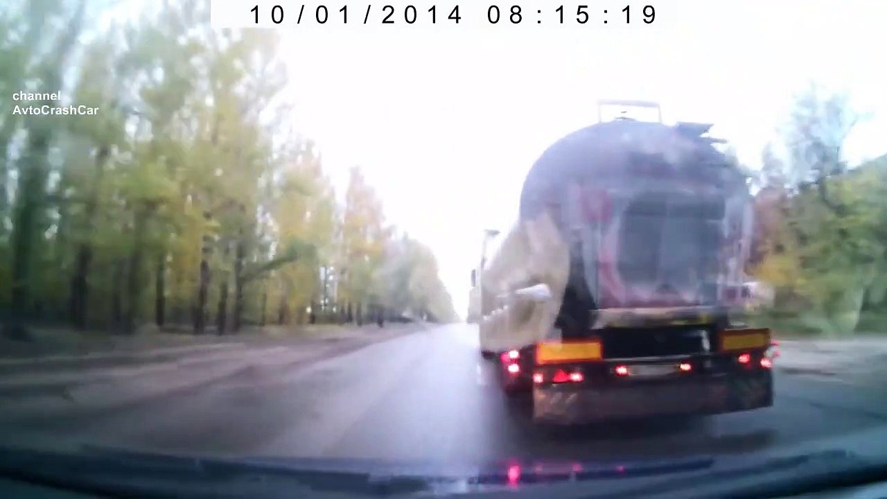 Russian Truck Crash Compilation Octob23213qwe