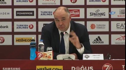 Pablo Laso: "Final Four'da Hayal Kırıklığı Yaşadık"
