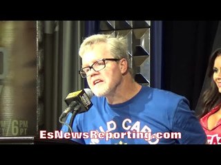 FREDDIE ROACH STANDS FIRM ON REHYDRATION "CAP" IN CANELO BOUT FOR PACQUIAO