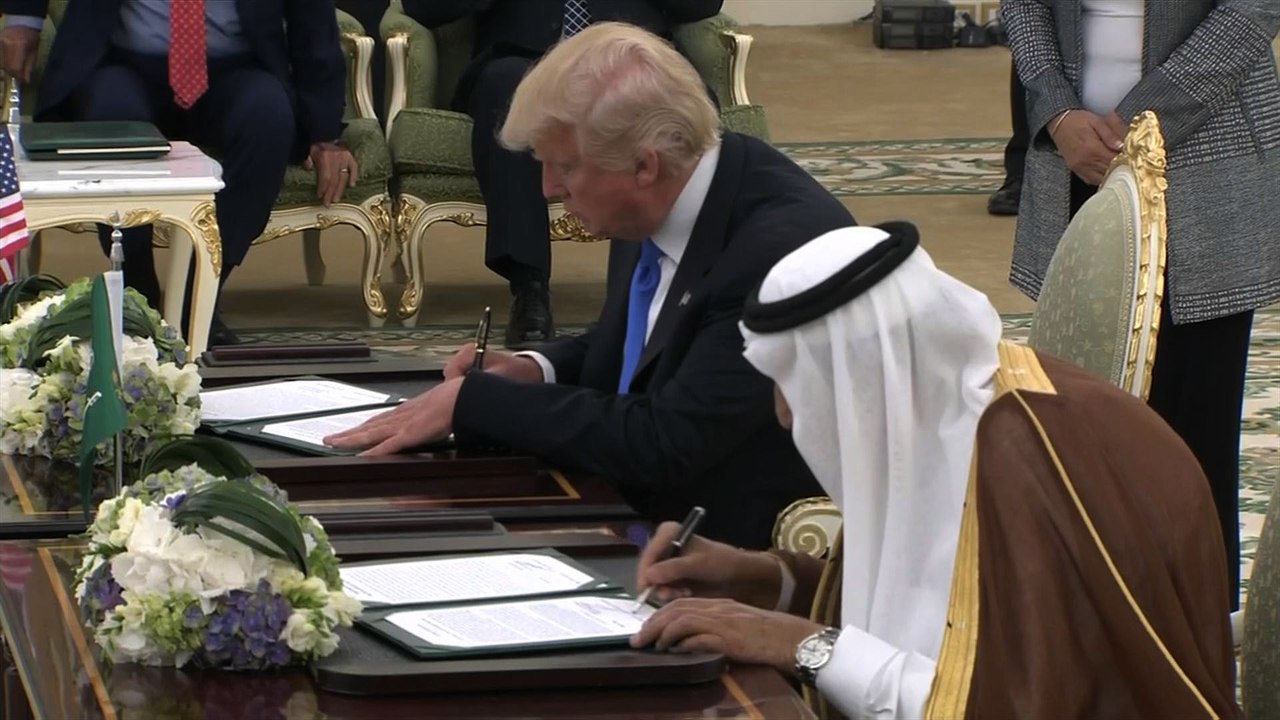 Méga contrats d'armements signés entre les USA et l'Arabie