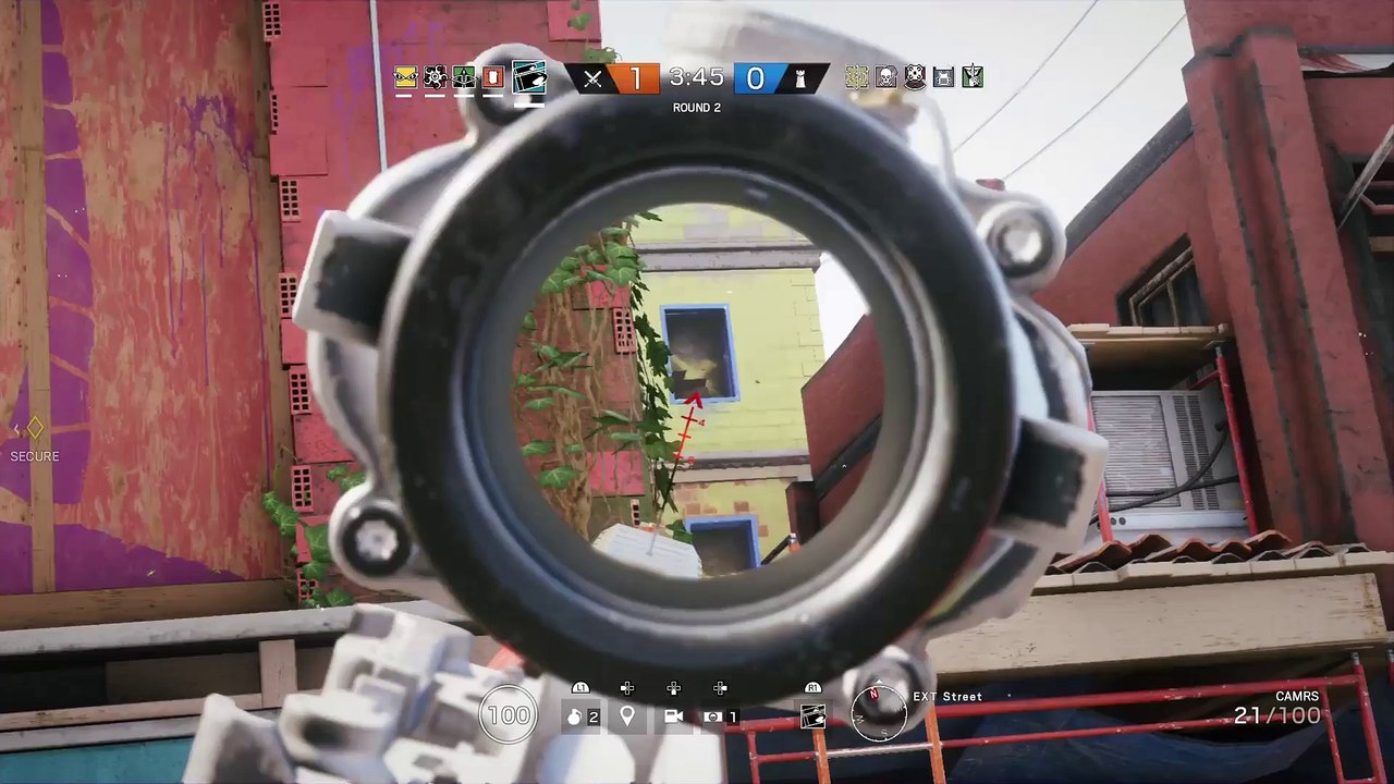 Tom Clancy's Rainbow Six: One of the best feelings in this game.