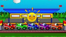 Cars cartoons. Learn numbers with  Helpy  ng cartoon. Educational