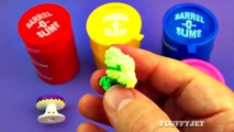 Learning Colors with Slime Barrel Surprise Shopkins for Children _ Play
