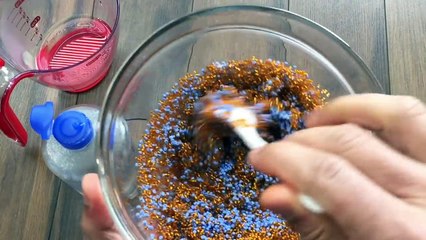 DIY Slushie Slime!! How To Make Crunchy Slime ASMR