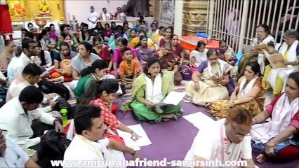 Aniruddha Bapu - Shree Rudrabhishek seva at Shree Aniruddha Gurukeshetram  -  20 February 2017