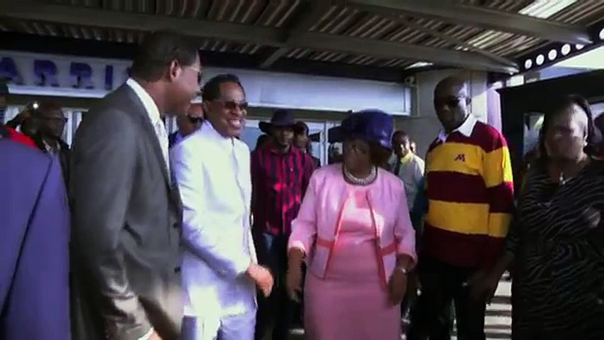 Pastor Chris Arrives Zimbabwe