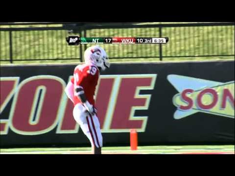 11/24/2012 North Texas vs Western Kentucky Football Highlights