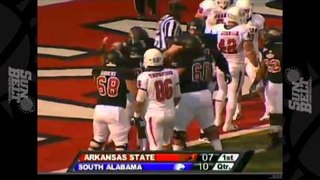 10/13/2012 South Alabama vs Arkansas State Football Highlights
