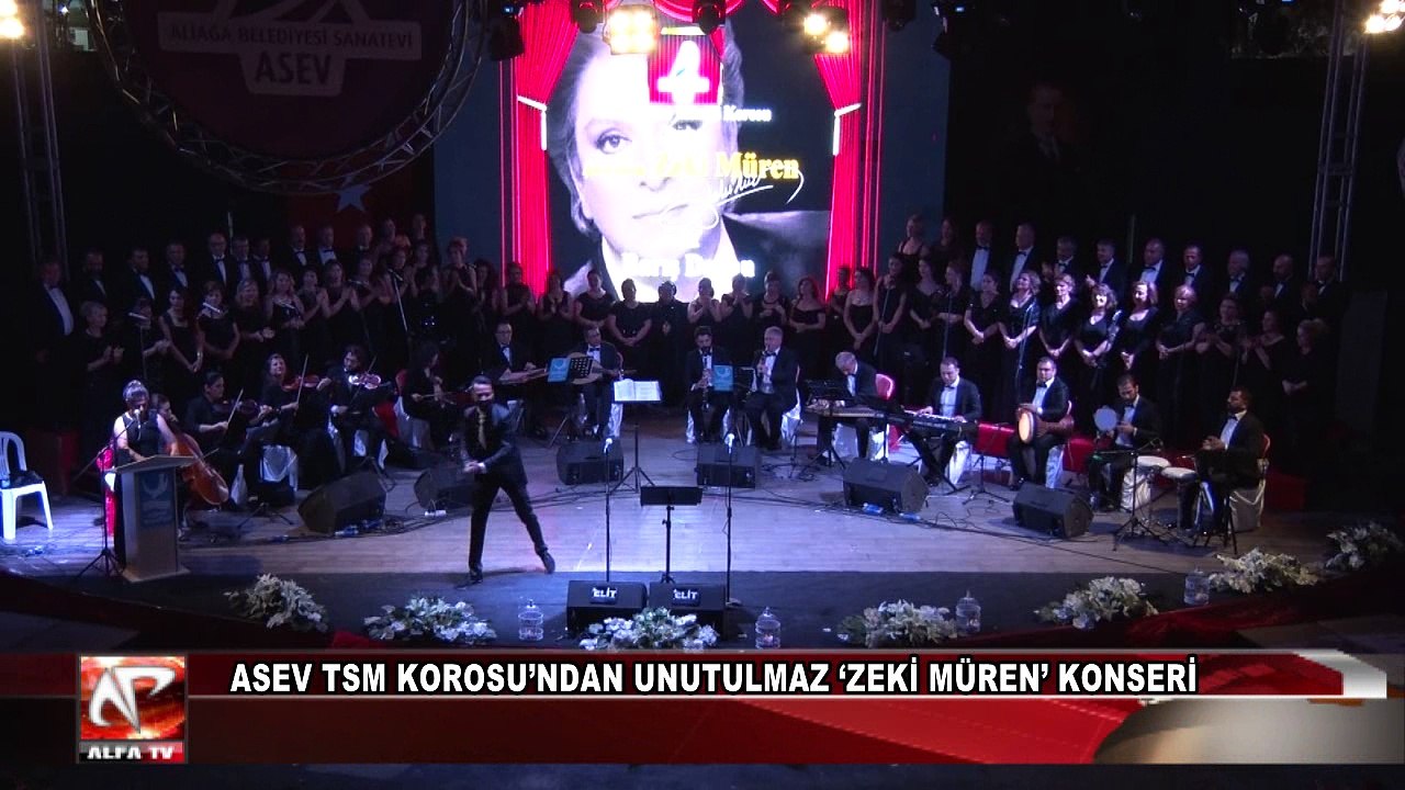 ASEV TSM Korosu’ndan Unutulmaz ‘Zeki Müren’ Konseri