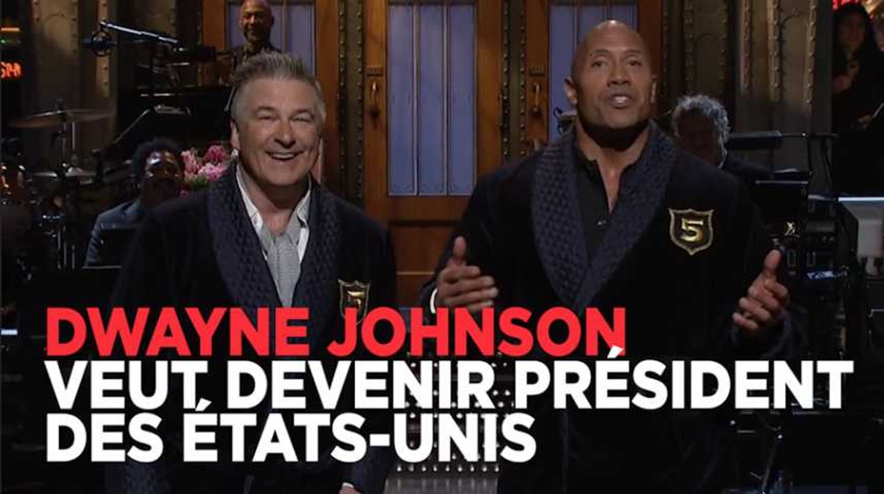 Dwayne "The Rock" Johnson veut devenir président des Etats-Unis