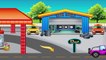 How to build a Fuel Station with Excavator, Crane, loader and Dump Truck - Cartoons for ch