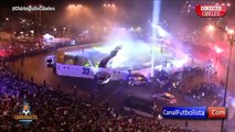 Celebración en Cibeles Real Madrid CAMPEÓN Liga 2017