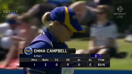 Amelia Kerr 14 Year Old Legspinner Showing Incredible Potential - YouTube